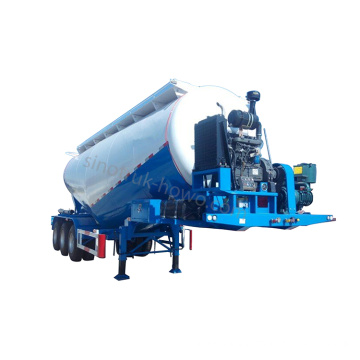 3 Axles Bulk Cement Tank Semitrailer